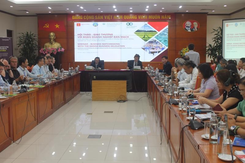 Seminar shares Denmark’s agricultural experience with Vietnamese firms